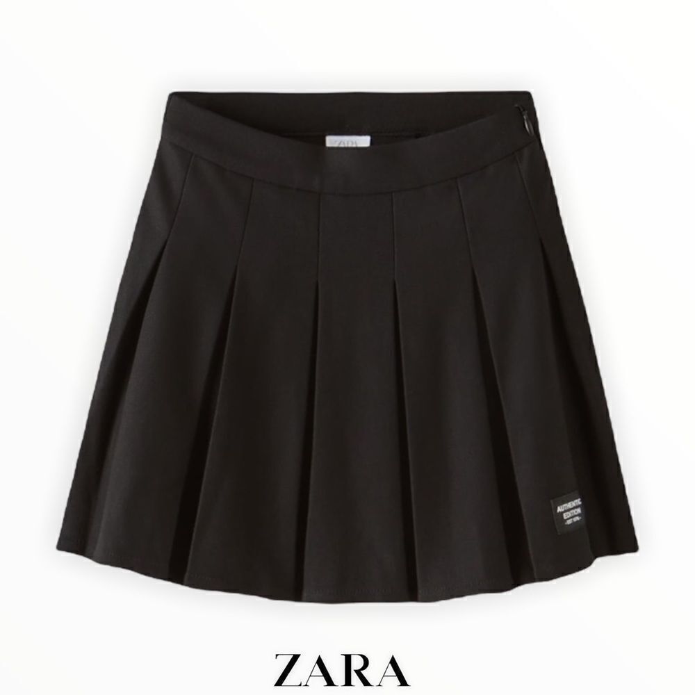 ZARA Kids | Black | PANEL PLEATED SKIRT
